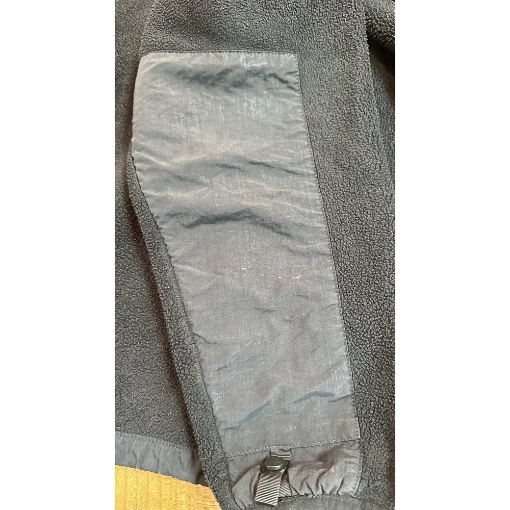 The North Face Mens Polartec Fleece Jacket Full Zip Black Size XL